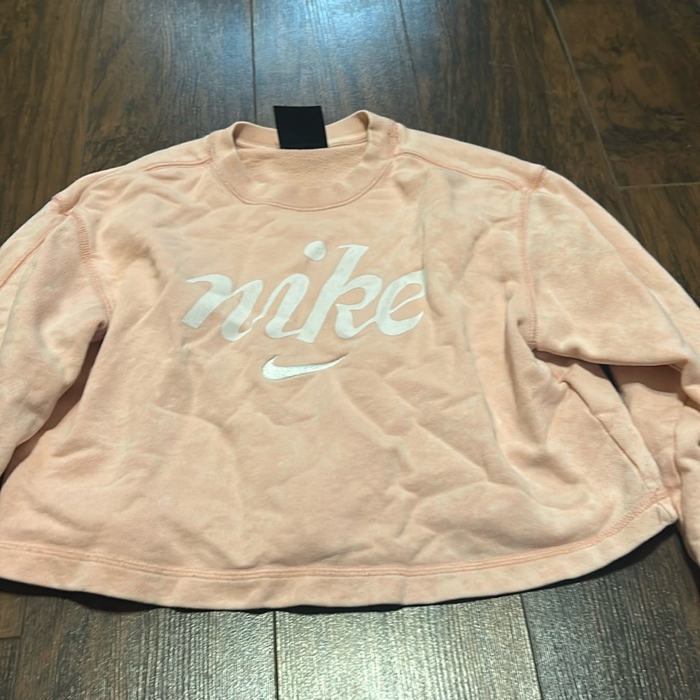 Cropped, light pink, Nike